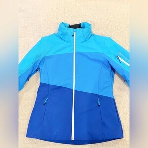 Obermeyer Luna Blue Colorblock Ski Jacket
